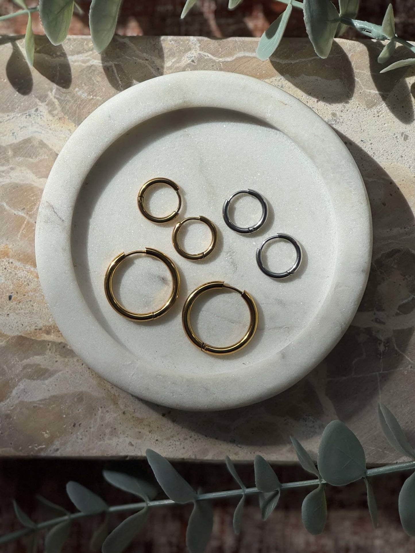 Charm Bar Hoops