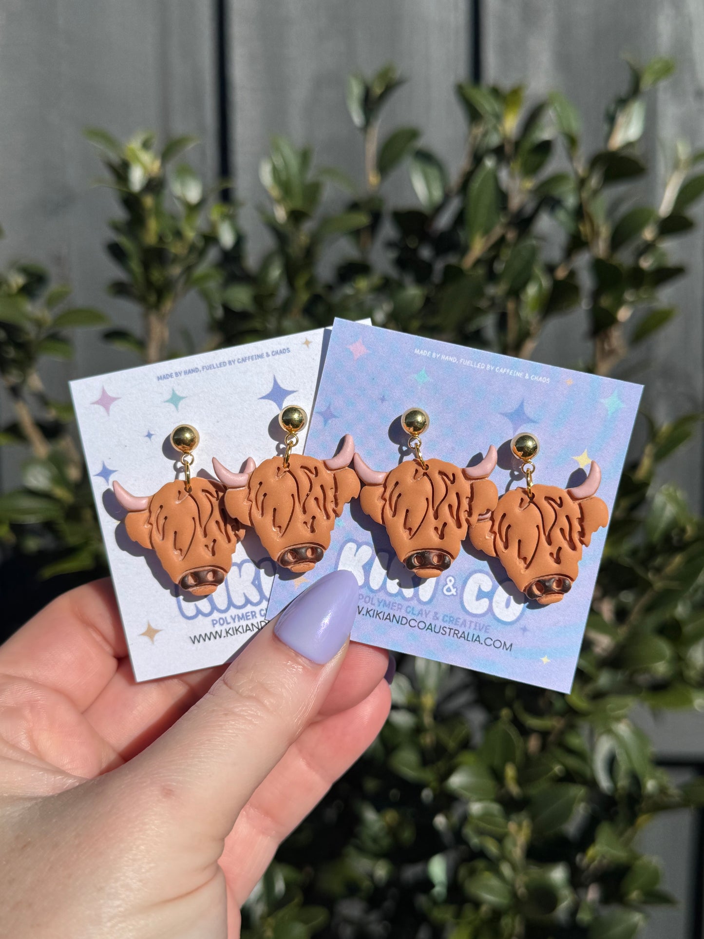 Highland Cow Earrings
