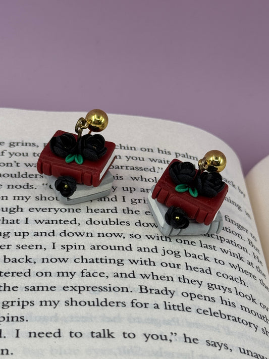 Shelf Obsessed Mini Bookstack Earrings