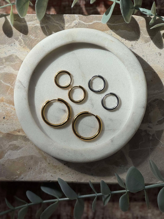 Charm Bar Hoops