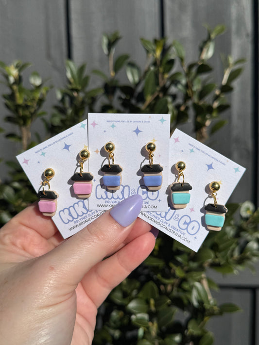 But First...Coffee Earrings