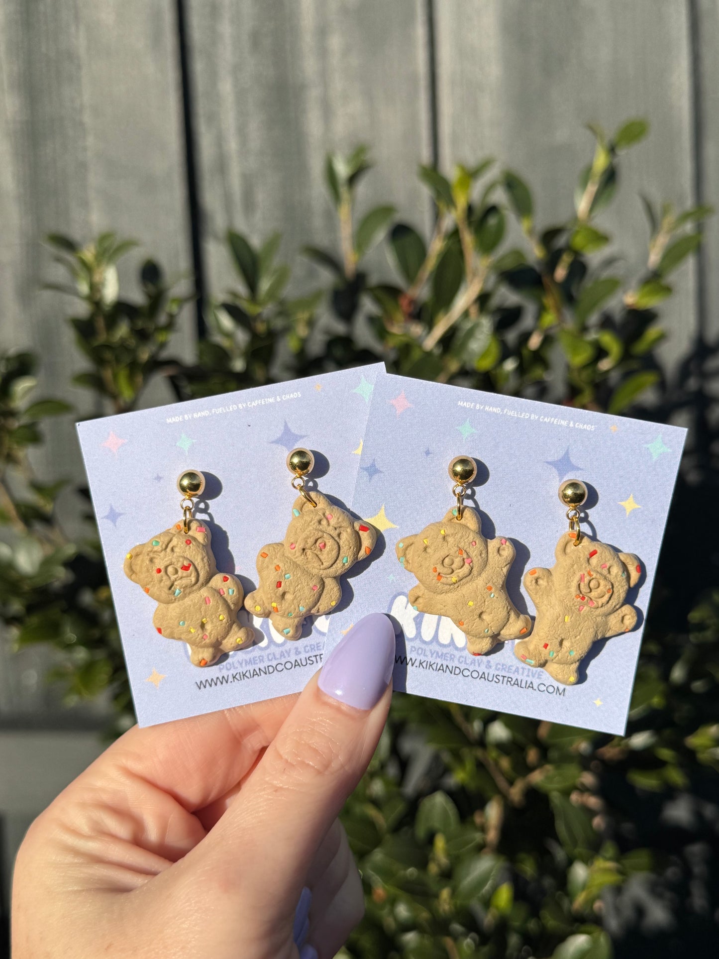 Tiny Teddies Dangle Earrings